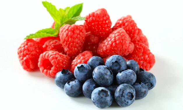 覆盆子和蓝莓——增强男性效力的浆果